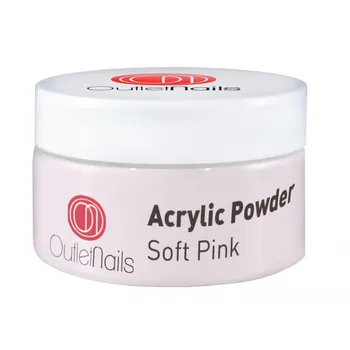 Mäkké Ružový Akryl Prášok 70g na nechty | Akryl Prášok Soft Pink | Ideálny pre nechtový centier